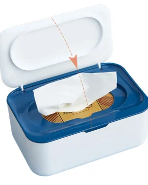 Baby Wet Wipes Box ,Wipes Dispenser Case , Keep Wipes Fresh Tissue Storage Case Container Plastic Napkin Box Toilet Paper Holder with Lid Seal for Home Office Car (Buy from Ebay))